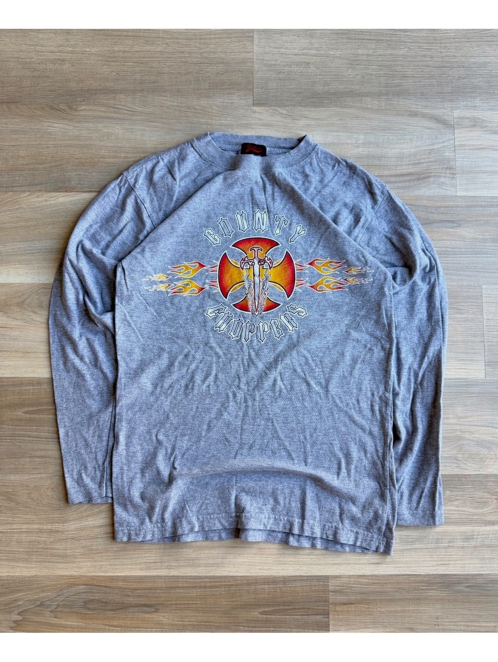 Vintage Orange County Choppers Style Longsleeve Shirt